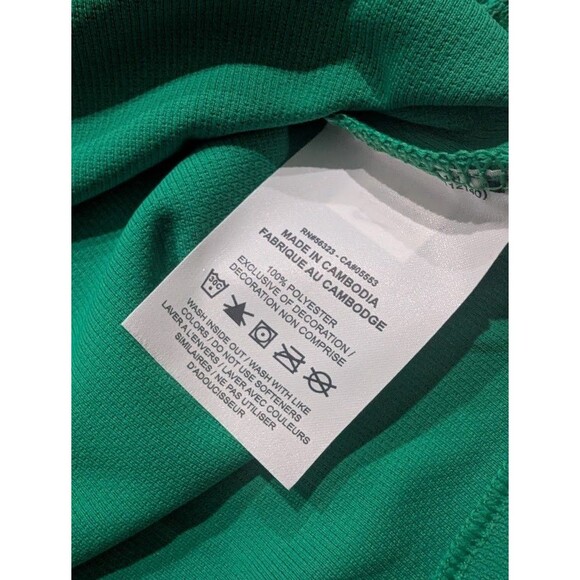 Nike Court Advantage Slam Green Blue Long Sleeve Polo IB8141-324 Mens Size Small - Picture 7 of 10